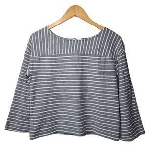 A New Day Long Sleeve Stripe Blouse